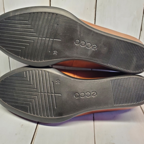 ECCO Women's Wedge Heels Brown Size 8-8.5 - Picture 10 of 10